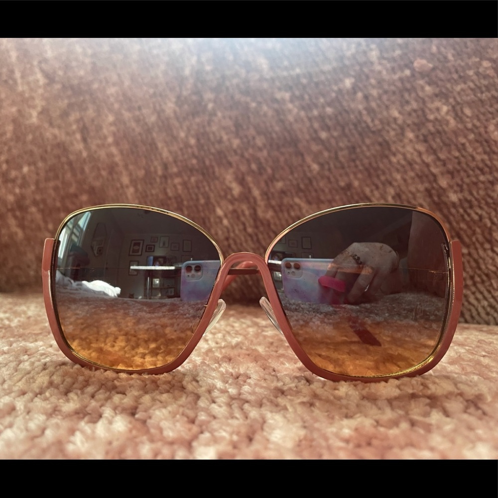 Gold/Pink Sunglasses